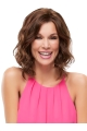 Auburn Medium Wavy Lace Front Synthetic Women Wigs