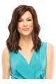 14" Wavy Lace Front Auburn Synthetic Shoulder Length wigs