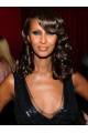 Iman Stylish Sweet Glamourous Medium Curly Lace Front Wig 100% Real Human Hairs